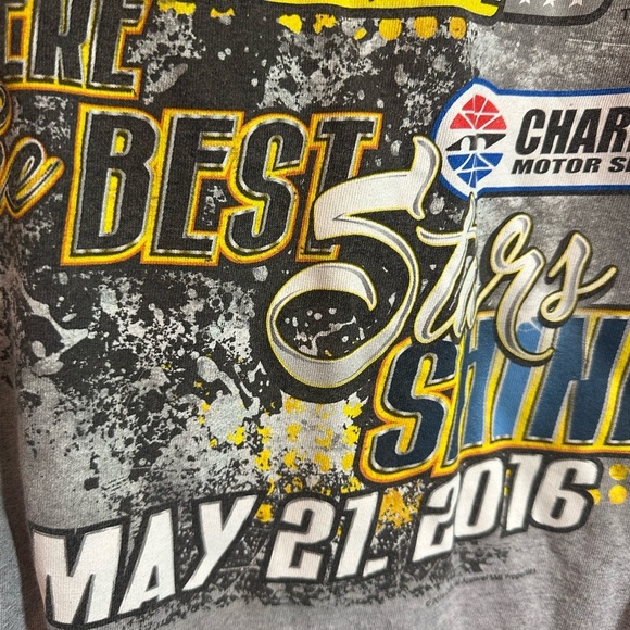 CHARLOTTE MOTOR SPEEDWAY 2016 Men All Star Race Double Sided Graphic Tee 3XL - Picture 4 of 6